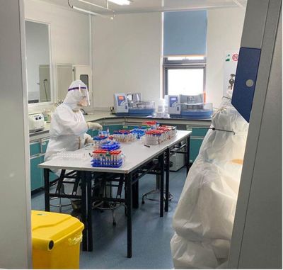 探访天津新冠病毒核酸检测实验室 采样10分钟 报告转天手机查